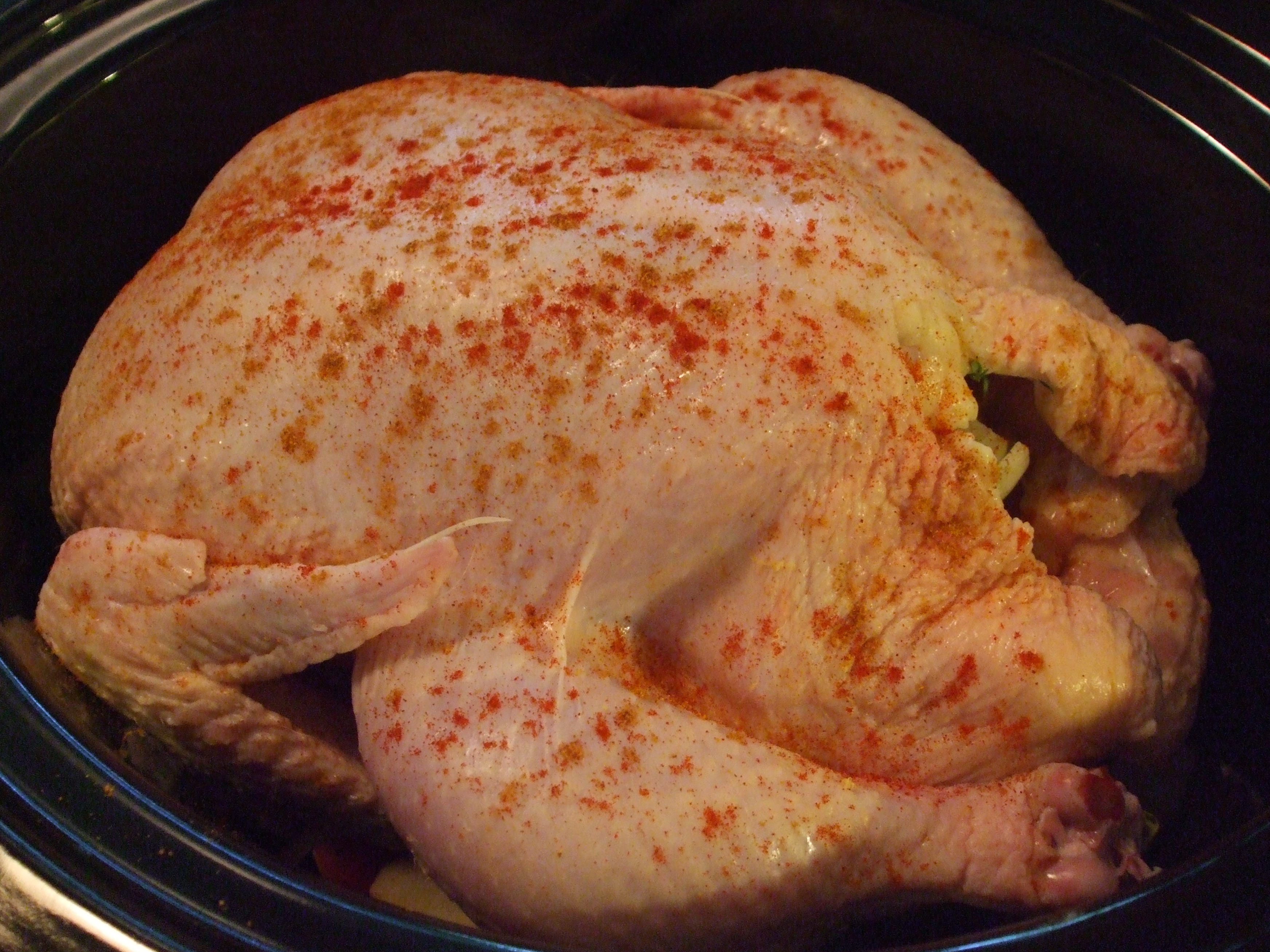 Slow Cooker Paprika Whole Chicken Recipe
