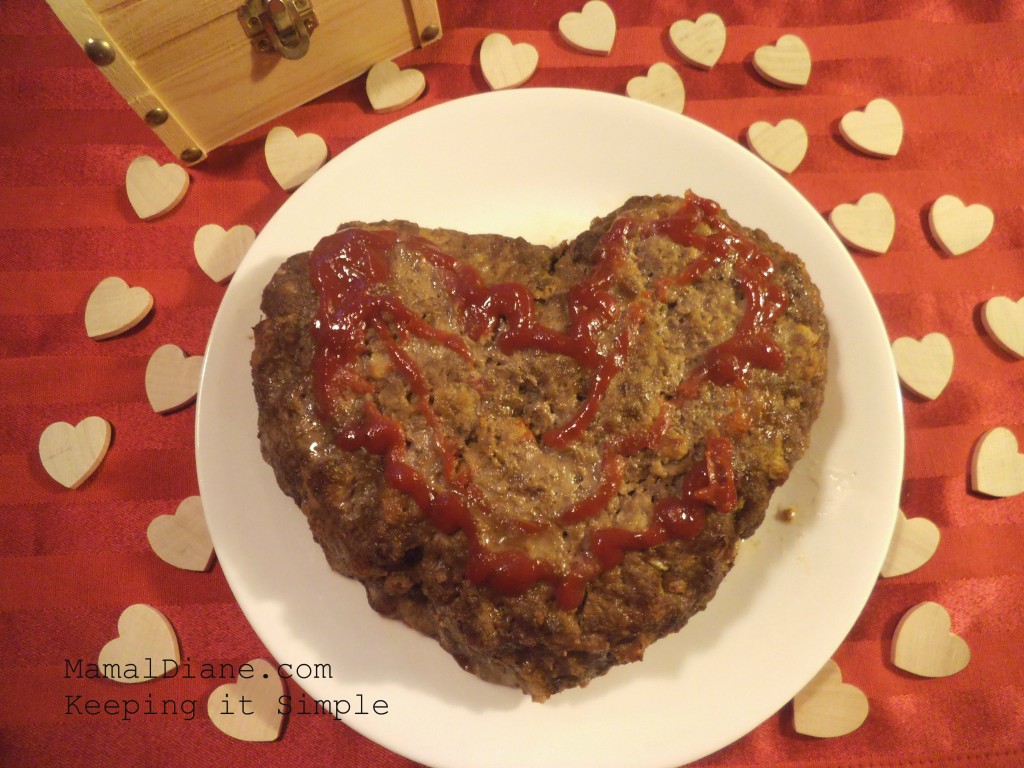 Meatloaf Heart Shaped 018