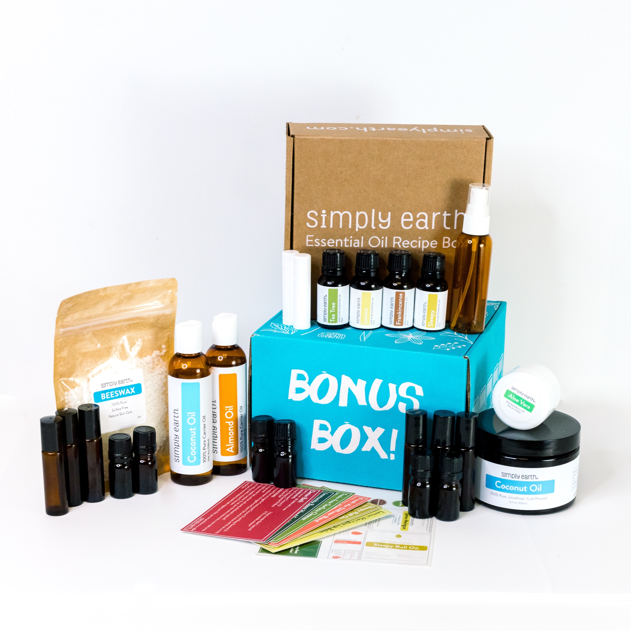 Simply Earth Essential Oil Recipe Box Review Exclusive Gift Card