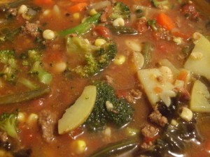 Vegetable Beef Soup (like my Dad used to make) – Mamal Diane