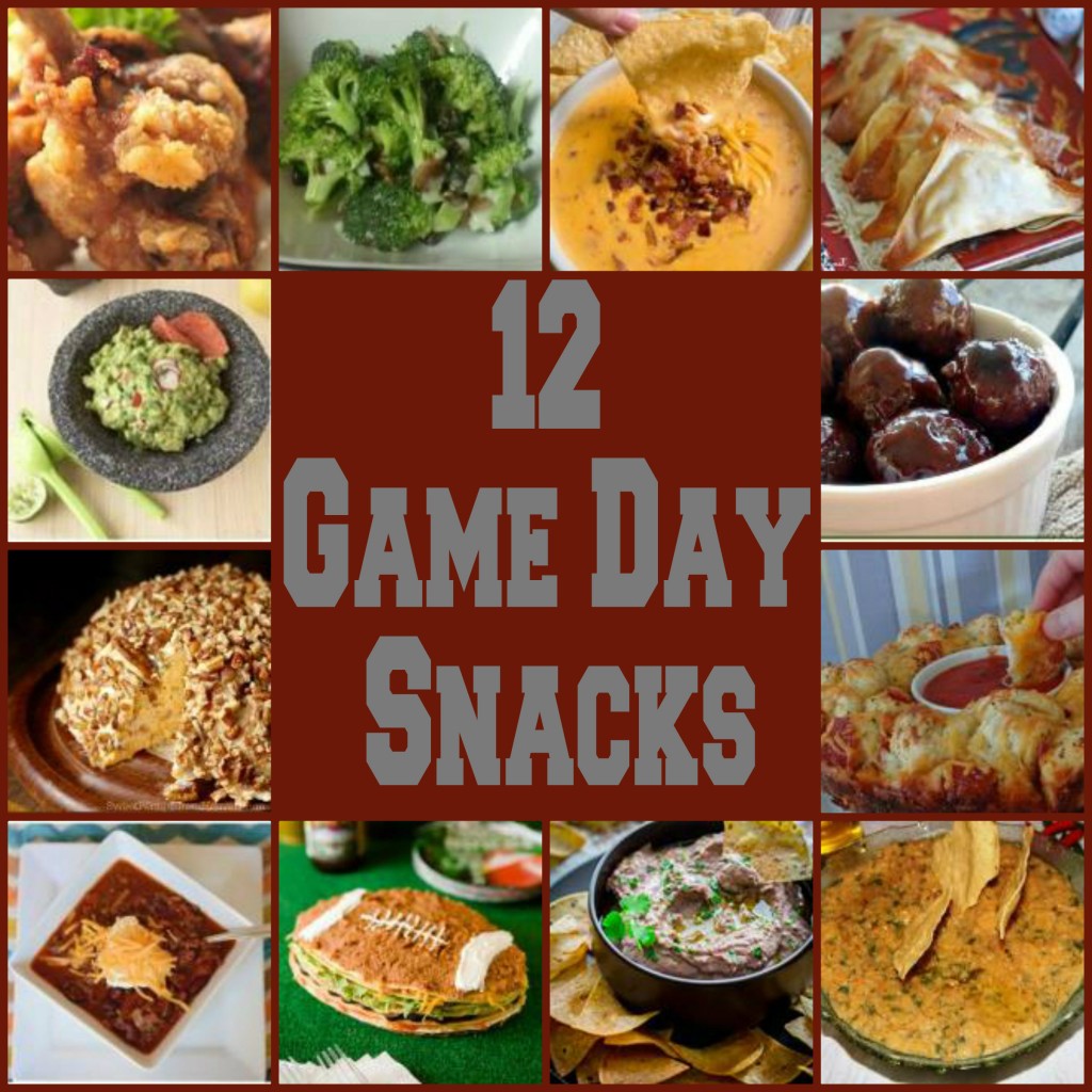 12 Game Day Snacks – Mamal Diane