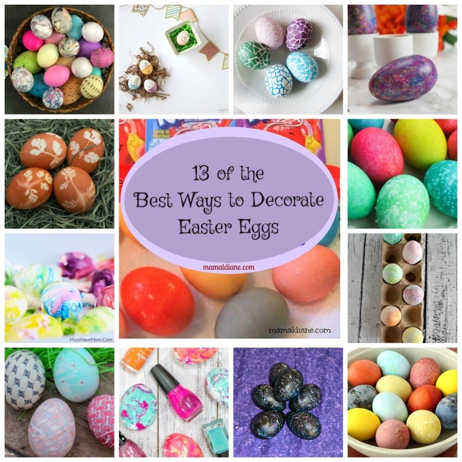 new ways to color easter eggs